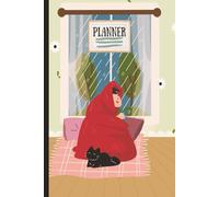 Cozy Minimalist Undated Year Planner: Rainy Day Theme