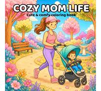 COZY MOM LIFE: cute & comfy coloring book