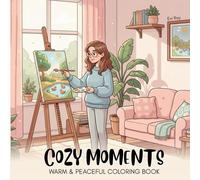 Cozy Moments: A Warm & Peaceful Daily Life Coloring Book