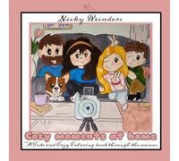 Cozy Moments at Home: A Cute and Cozy Coloring Book through the Seasons : Bold and Easy Designs for Relaxation and Stress Relief