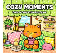 COZY MOMENTS: Cute & Cozy Coloring Book: Coloring Book for Adults and Teens Featuring Cute Animal Friends for Relaxation (Cozy & Cute Coloring)