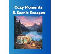 Cozy Moments & Scenic Escapes: A Lo-Fi Style Coloring Book for Adults featuring Relaxing Room Interiors and Beautiful Rural Landscapes