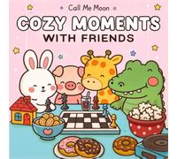 Cozy Moments With Friends: A Cute & Relaxing Animal Coloring Book for Adults and Teens Featuring Animals in Cozy Hygge Moments for Relaxation