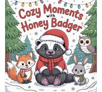 Cozy Moments with Honey Badger;Cute and Comfy Coloring Book for Adults and Teens Featuring Adorable: “Relax and Color Adorable Honey Badger Scenes for Adults and Teens
