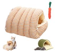 Cozy Monster Cat Bed, Indoor Cats Bed - Cave Style Cozy Hideaway, Cat Cave Tent with Removable Cushion, for Cats, Small Dogs (D,M:45 * 30 * 19cm)