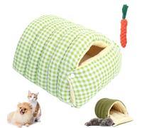 Cozy Monster Cat Bed, Indoor Cats Bed - Cave Style Cozy Hideaway, Cat Cave Tent with Removable Cushion, for Cats, Small Dogs (C,L:57 * 37 * 28cm)