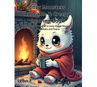 Cozy Monsters Adorable & Creepy Coloring Book: 50+ Spooky Creatures in Cozy Hygge Moments For Adults and Teens (Includes multiple books in the Spooky Adventures series)