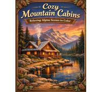 Cozy Mountain Cabins: Relaxing Alpine Scenes to Color