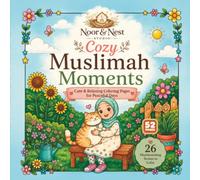 Cozy Muslimah Moments: Cute & Relaxing Coloring Pages for Muslim Women, Teens & Girls | 26 Heartwarming Scenes of Faith, Nature, Creativity & Everyday Joy