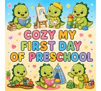 Cozy My First Day of Preschool: Coloring Book Featuring Cozy Classroom Moments Happy School Memories Dinosaur Fun New Friends (Cute Cozy and Relaxing Coloring Pages)