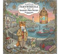 Cozy Mystery Coloring: Inspector Fernwhistle and The Smuggler's Moon Mystery in Cornwall: Book 11 in the The Whiskerville Mysteries Series in ... Coloring books with cozy detective story)