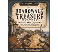 Cozy Mystery Files: The Boardwalk Treasure Mystery: A Cozy Mystery Puzzle Adventure with 60 Word Searches, Case Files, Clues & Detective Challenges