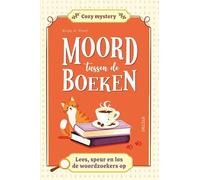 Cozy mystery - Moord tussen de boeken: Lees, speur en los de woordzoekers op