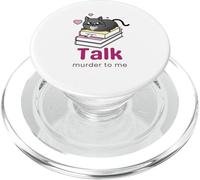 Cozy Mystery Talk Asesinato para mí Fan de la ficción del Crimen PopSockets PopGrip para MagSafe