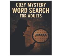Cozy Mystery Word Search for Adults: Puzzle Book with Cozy Mysteries and Hidden Clues