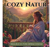 Cozy Natur: Ruhe finden, abschalten und die Natur genießen- Malbuch für Erwachsene und Teenager