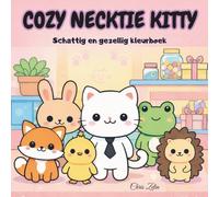 Cozy Necktie Kitty: Schattig en gezellig kleurboek