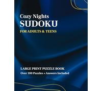 Cozy Nights Sudoku for Adults & Teens
