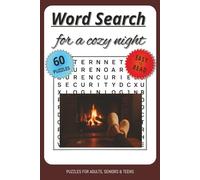 Cozy Nights Word Search Puzzle Book: Word Searches with Easy to Read Print about Cozy Nights In, Relaxing At Home, On The Couch Nights, Bedtime and ... Gift for Vacations, Holidays and Free Times