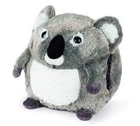 COZY NOXXIEZ Calentador de manos de peluche para niños, peluche de peluche, almohada como cojín de calor esponjoso para cama, coche y hogar (koala)