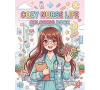 Cozy Nurse Life Coloring Book: Cute Anime Nurse Scenes for Teens, Adults & Healthcare Lovers | Relaxing Cozy Career Coloring Pages with Heartwarming Medical Moments