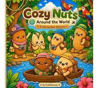 Cozy Nuts Around the World: A Cozy Coloring Book Adventure Featuring Cute Travel Friends & Cozy Destinations