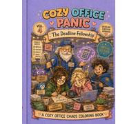 Cozy Office Panic - Vol. 4 - Special Edition - The Deadline Fellowship: A Cozy Fantasy Office Coloring Book for Overworked Adults and Meeting Survivors (Cozy Chaos Coloring Books)