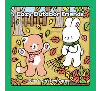 Cozy Outdoor Friends: Bold & Easy Coloring Book