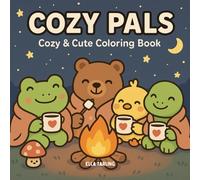 Cozy Pals Coloring Book for Adults and Teens: Bold & Easy Hygge-Inspired Designs for Relaxation and Joy