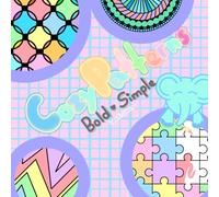 Cozy Patterns Bold + Simple (Bold + Simple Colouring)