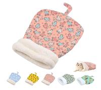 Cozy Pet Nest for Cats and Dogs, Cat Dog Sleeping Bag for Indoor, Portable Pet Nest, Small Dog Cat Bed for All Seasons Indoors (Pink Horse,18 * 22inch)