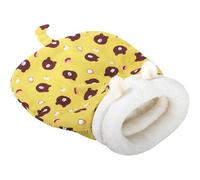 Cozy Pet Nest for Cats and Dogs, Soft Plush Cat Dog Sleeping Bag, Self-Warming Feline Bed, Indoor Pet Nest for Small Dogs and Cats, Comfortable All Season Portable Pet Bed (E)