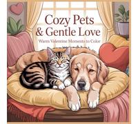 Cozy Pets & Gentle Love: Warm Valentine Moments to Color