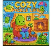 Cozy Pickle Life: A Whimsical Coloring Book of Pickles Living Their Best Life
