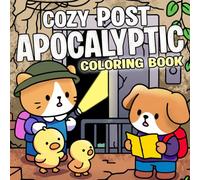 Cozy Post-Apocalyptic Coloring Book: Adorable Survivors Coloring Pages Featuring Ruined Cities, Wild Gardens, and Peaceful Moments for All Ages to Find Calm After the End
