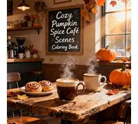 Cozy Pumpkin Spice Café Scenes Coloring Book: Fall Coffee Shop Vibes, Warm Drinks & Autumn Charm: Whimsical autumn cafés, pumpkin desserts, and cozy fall moments to color and relax.