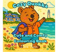 Cozy Quokka: Cute and Comfy Colouring Book