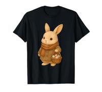 Cozy Rabbit Pascua Lindo Conejo Retro Cottagecore Spring Vibes Camiseta