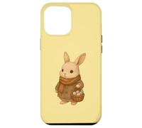 Cozy Rabbit Pascua Lindo Conejo Retro Cottagecore Spring Vibes Carcasa para iPhone 12 Pro MAX