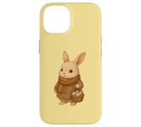 Cozy Rabbit Pascua Lindo Conejo Retro Cottagecore Spring Vibes Carcasa para iPhone 14