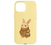 Cozy Rabbit Pascua Lindo Conejo Retro Cottagecore Spring Vibes Carcasa para iPhone 15