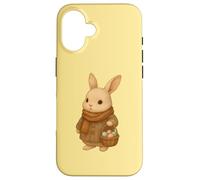 Cozy Rabbit Pascua Lindo Conejo Retro Cottagecore Spring Vibes Carcasa para iPhone 16