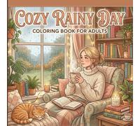 Cozy Rainy Day Coloring book for adults: A Relaxing and Cute Rainy Scenes for Stress Relief