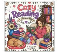 Cozy Reading: A Coloring Book for Adults and Teens: A Cozy Coloring Book for Adults & Teens Featuring Book Lovers, Reading Nooks, Libraries, Cafés, ... Travel Adventures & Relaxing Reading Scenes