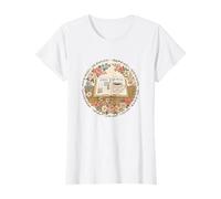Cozy Reading Book Lover Aesthetic | Lindo Bibliotecario de Ratones de Biblioteca Camiseta