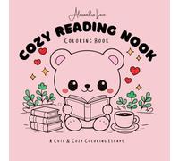 Cozy Reading Nook Coloring Book: A Cute & Cozy Coloring Escape