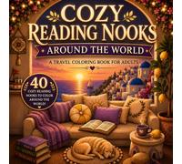 Cozy Reading Nooks Around The World: A Travel Coloring Book for Adults with Bookish Spaces, Beautiful Architecture, Cityscapes & Nature Scenes from Around the Globe