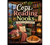 Cozy Reading Nooks: Bold and Easy Adult Coloring Book