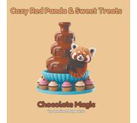 Cozy Red Panda & Sweet Treats: Bold Lines Coloring Book for Kids and Toddlers: Volume 2 (Easy and Simple Coloring Pages