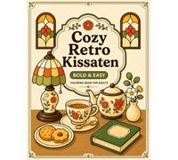Cozy Retro Kissaten: Bold & Easy Japanese Retro Café Coloring Book
